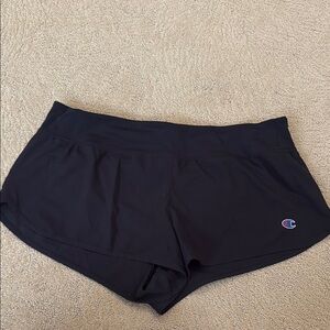Champion Black Athletic Shorts Lightweight Performance- XL